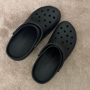 CROCS Black Slip-On Footwear